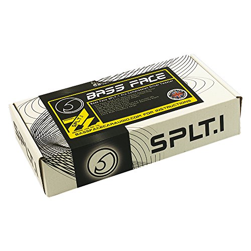 Bass Face SPLT.1 - Set di 2 altoparlanti per auto da 600 W, per alte e medie frequenze