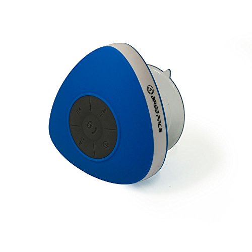 Bassface Car audio Bass Face Btsw.1 auto Bluetooth vivavoce radio FM impermeabile doccia altoparlante blu