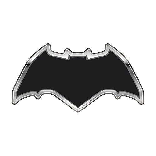 Batman logo Automotive Decal, Batman V Superman con cupola emblema adesivo per auto camion moto portatile quasi nulla (cromo, nero, grigio)
