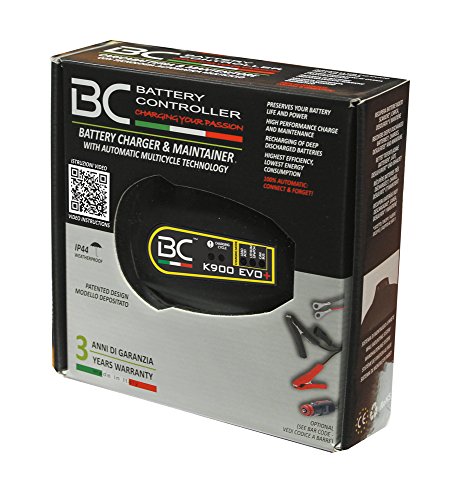 BC battery controller 700BCK9EVO + EU caricatore intelligente e Mantenitore per piombo-acido con programma di CAN-BUS per BMW Motorcycles