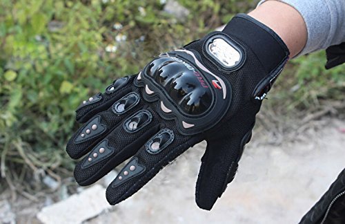 Beehive Filtro aftermarket Black Motocross Racing Pro di Biker Motorcycle Motor Bike Cycling Full Finger Gloves (M (For Womens)