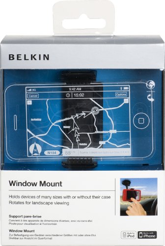 Belkin - Supporto da auto con ventosa per iPod/iPhone con collo da 12 cm
