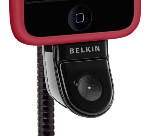 Belkin TuneBase FM Auto Black mobile device charger - Mobile Device Chargers (Auto, Mobile phone, MP3, Cigar lighter, iPod, iPhone, Black)