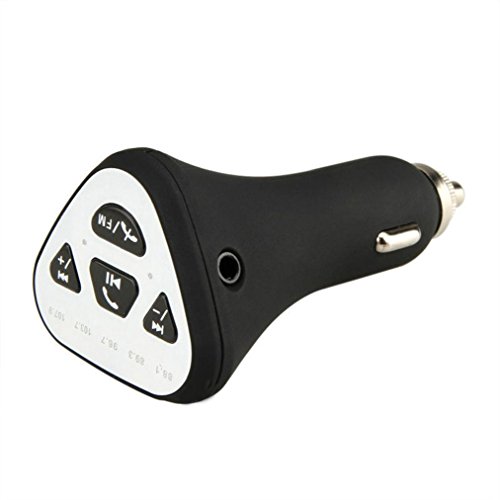 bescita auto Bluetooth Wireless 4.1 auto AUX stereo audio ricevitore FM USB Adapter caricatore A2DP