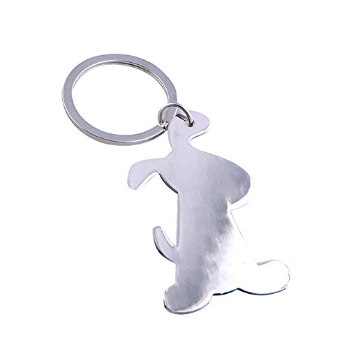 Bigboba lovely a forma di cane in lega portachiavi portachiavi ciondolo portachiavi collezione regalo borsetta auto telefono decorazione 4.1*3.5 cm