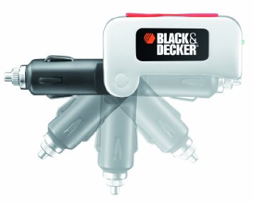 Black & Decker 0590101 BDPCOUSB Trasformatore USB, 12V-5V, 5W, 1.6 A