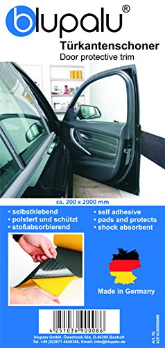blupalu Protezione ottimale dei bordi della portiera dell’auto, come parete protettiva in garage protegge le portiere dell’auto dai danni alla vernice