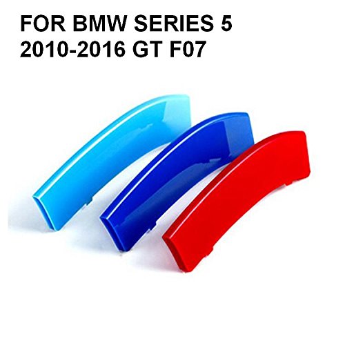 BMW 5 Series 2010 – 2016 GT F07 m Power m sport Tech Bonnet Hood Rene griglia Trim fibbia clip in inserti a righe strisce copertura decorazione