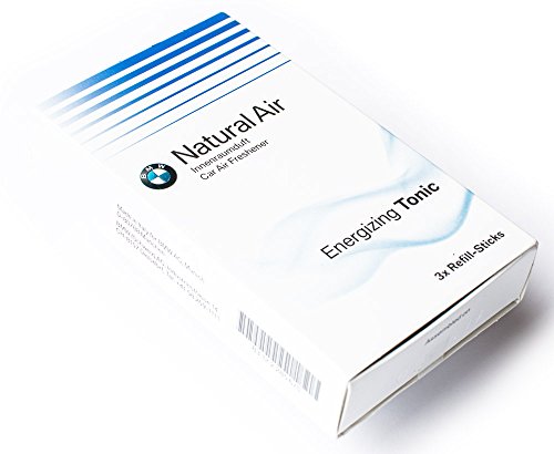 BMW naturale Deodorante Auto Energising Tonic 3 Stick Kit di ricarica 83122298518
