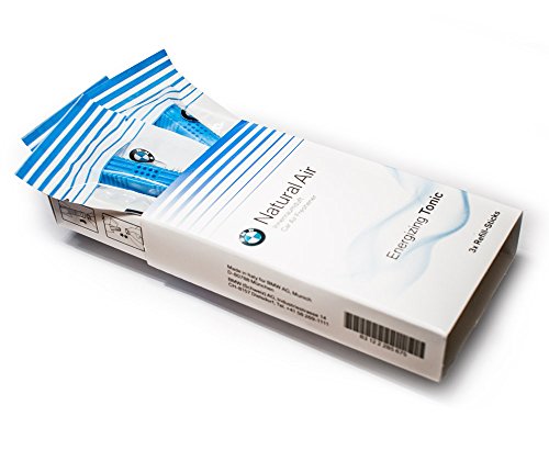 BMW naturale Deodorante Auto Energising Tonic 3 Stick Kit di ricarica 83122298518