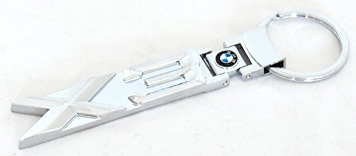 BMW X3 portachiavi di metallo cromato lusso