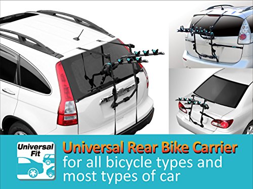 Bnb rack Swift Touring universale posteriore bicicletta carrier-3 bici