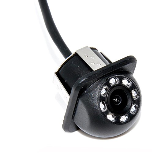 Borsa Wayfeng® 8 LED CCD HD auto telecamera posteriore di visione notturna grandangolare auto telecamera posteriore auto retromarcia per parcheggio monitor camera