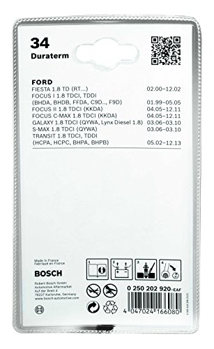 Bosch 0250202028 CANDELETTA 145 1.9 JTD, 166 2.4 JTD, Brava 1.9 JTD 11.1998