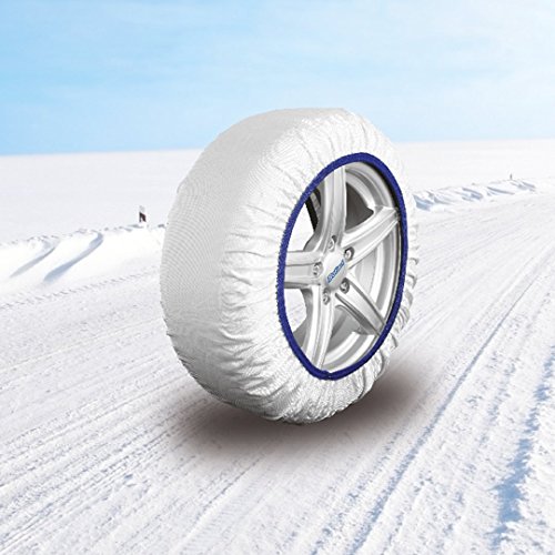 Bottari 68042: Calze da neve per auto, Taglia 71, Prodotto compatibile con tutti gli pneumatici estivi, 4 stagioni o invernali