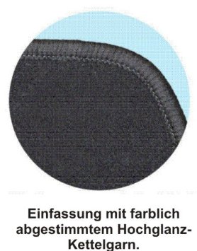 Brillant - Tappetini sagomati per VW up! 3 porte, anno di fabbricazione 12/2011+, con ferma tappetino (bottone...