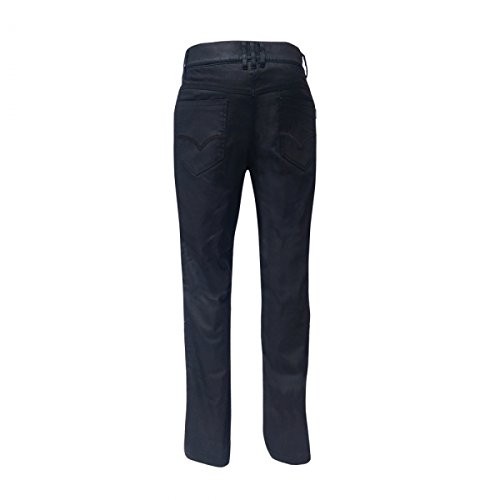 Bull-It-SR6 olio moto Jeans, Pantaloni corti 30/disponibili, colore: nero