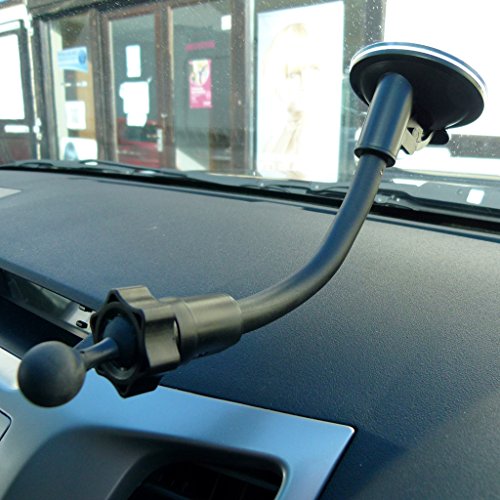 BuyBits supporto a ventosa collo lungo per finestrino auto per TomTom START 20 START 25
