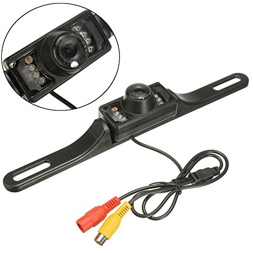 BW 10,9 cm Guadabile wireless auto TFT LCD monitor con visione notturna impermeabile videocamera per la retromarcia