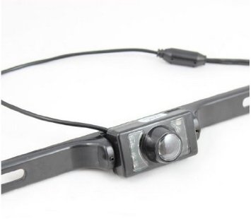 BW® - Videocamera per targa veicoli, per retromarcia e parcheggio, con sensori CMOS, 135 gradi (E322), visione...