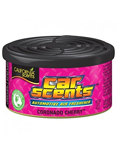 California Car Scents - Deodoranti per ambienti, fragranza “Coronado Cherry”, adatti per casa, furgoni, ufficio e taxi, 12 pezzi