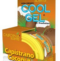 California Scents CGB616 - Deodorante per auto in gel, profumazione: cocco