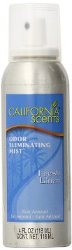 California Scents SCSY41244 - Spray per tappezzeria, fragranza "Clean Linen"