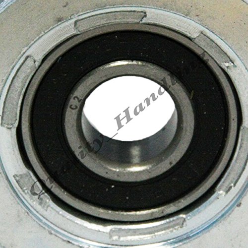 cancello scorrevole della ruota puleggia 60 millimetri forma di U ruota in acciaio scanalatura quadrata