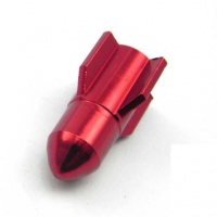 Cappucci di protezione valvola inserto forma 4 Rocket (rosso)