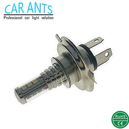 Car Ants auto parts Estremamente luminoso Osram chips h4-h Series 30W 1400LM LED Fog Light bulbs Plug-n-Play colori (giallo dorato)(confezione da 2)