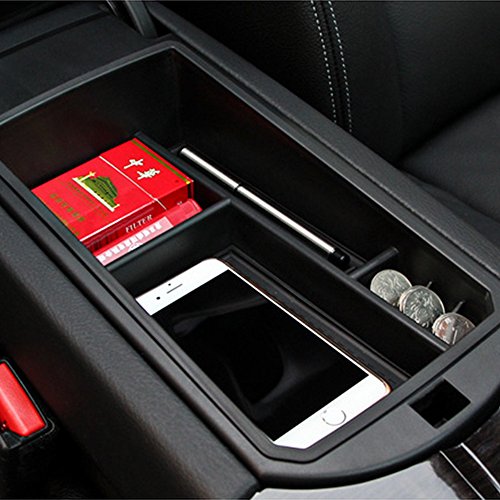 Car Armrest Secondary Storage Box Glove Pallet Container For BMW X3 F25 2011-2015 X4 F26 2014+