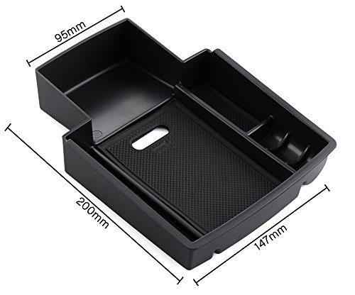 Car Glove Box Armrest Storage box Organizer Center Console Tray ABS Plastic, Storage Boxes