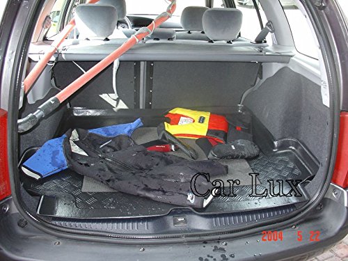 Car Lux ar01916 – Tappeto Vassoio Vasca Proteggi bagagliaio sagomato con igienico antiscivolo per il 5008
