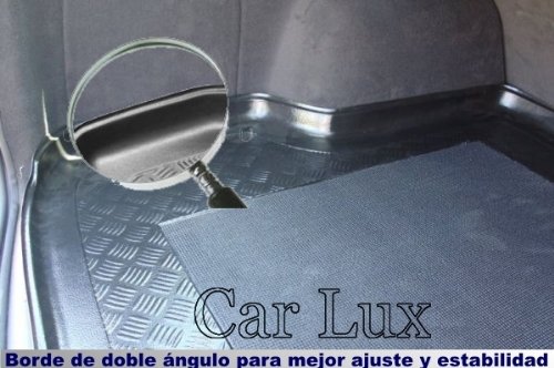 Car Lux – ar01968 Tappeto Vasca Protector per bagagliaio con antiscivolo e bordo alto