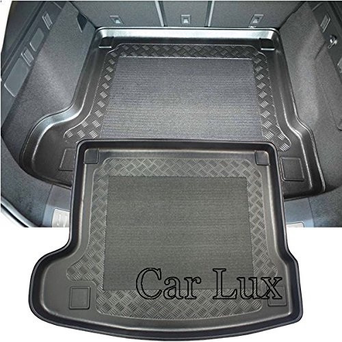 Car Lux – ar01968 Tappeto Vasca Protector per bagagliaio con antiscivolo e bordo alto