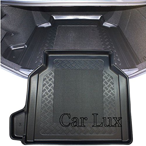 Car Lux ar04447 – Tappeto Vasca Protector Cubre bagagliaio sagomato con antiscivolo per Giulia