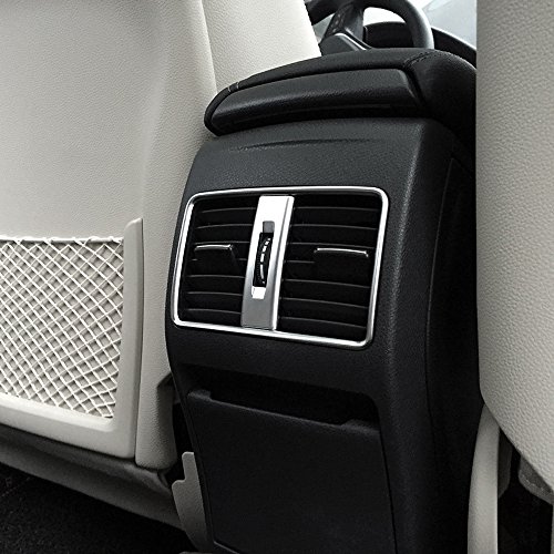Car Rear climatizzatore Vent Outlet ABS cromato Telaio di accessori