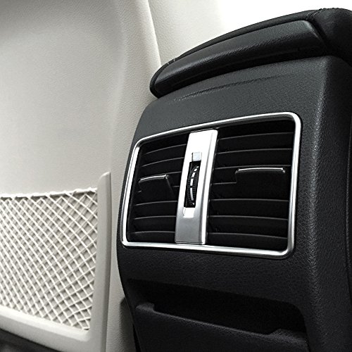 Car Rear climatizzatore Vent Outlet ABS cromato Telaio di accessori