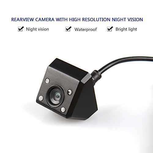 Car Rover Auto Telecamera Retromarcia Con 4 LED a Infrarossi