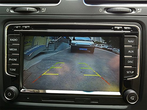 CAR ROVER® Universale Telecamera Retromarcia per Auto Regolabile a 360 Gradi HD Visione Notturna 