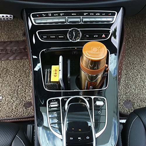 car-styling nero plastica centrale console Storage box Cup Holder interior Accessory