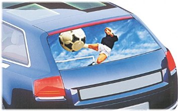 Car-window-film, fun film football, 75 x 140 cm