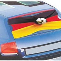 Car-window-film, fun film football germany, 75 x 140 cm