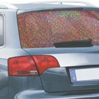 Car-window-film, Glitter, set 61 x 150 cm