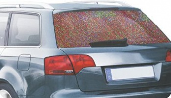 Car-window-film, Glitter, set 61 x 150 cm
