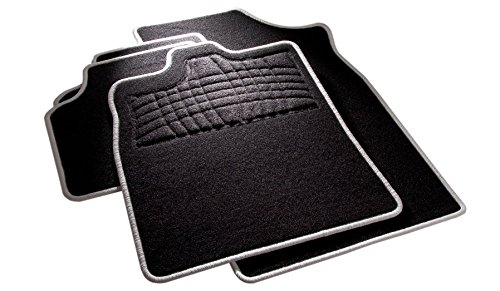 CarFashion 245016 - Tappetino auto edizione bianco e nero