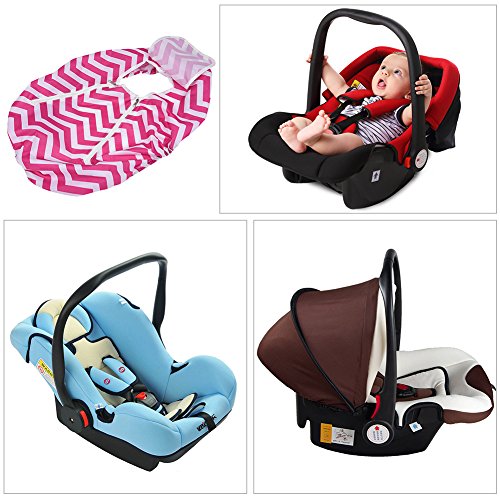 Cargool bambino neonato auto tettuccio parasole Rian cover e sonno aiuto per seggiolino leggero e portatile bella Stripe Patterns