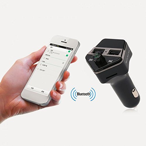 Caricabatteria da auto, super-vip auto GPS Tracker 2 porte USB Mini caricabatteria 2.4 A auto Bluetooth GPS location cellulari ricarica per iPhone 8/8 Plus Samsung S8 DXY88