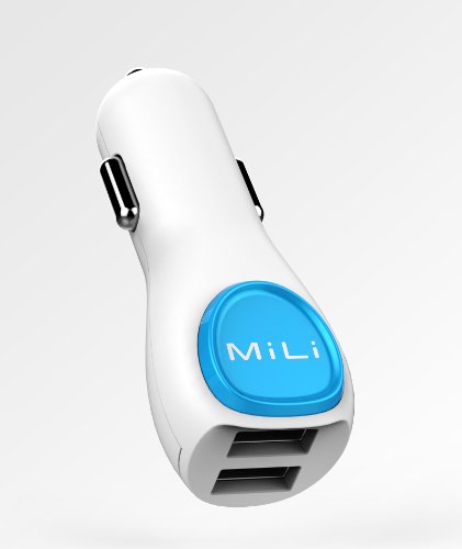 Caricatore da auto MiLi Smart Dual con doppia porta USB 5V - 2,4A