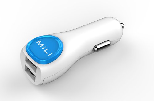 Caricatore da auto MiLi Smart Dual con doppia porta USB 5V - 2,4A